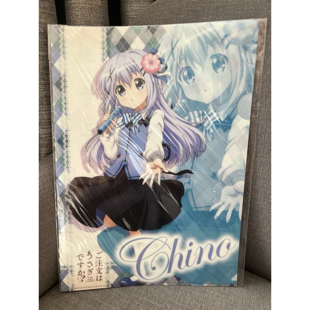 Is The Order A Rabbit? Chino Cafu Clear File Brand New US Seller
